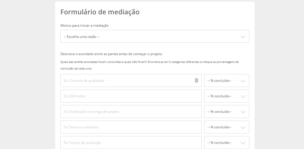 Formulário para cancelamento e orientações - Projeto Tcc - Serviço